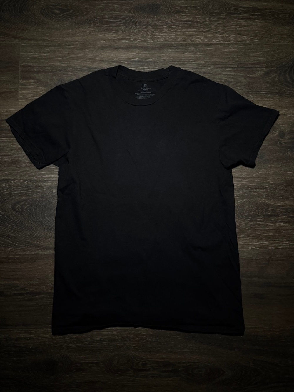 George Mens Black T-Shirt